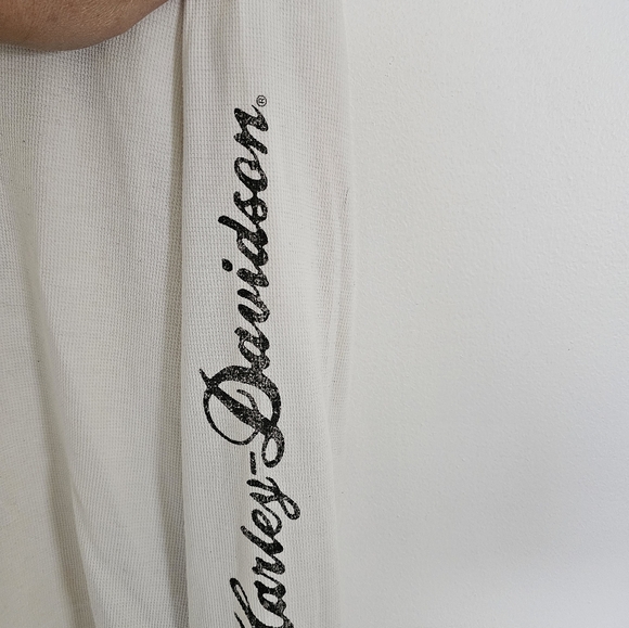 Womens 2XL Harley Davidson Henley Hoodie - Picture 3 of 6